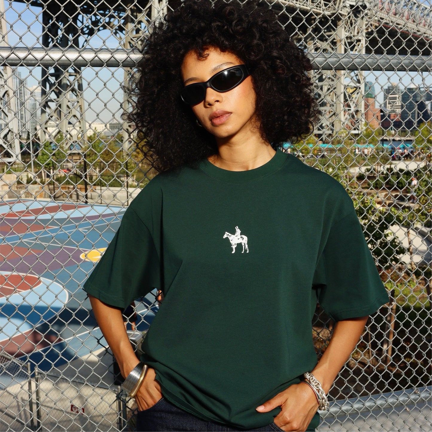 SKCOUT logo shirt (Forrest green)
