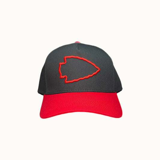 Arrowhead hat (Red/Black)